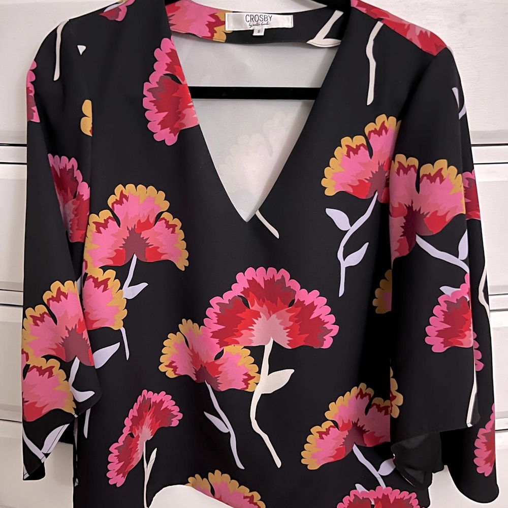 Crosby by Mollie Burch Bell Sleeve Blouse
